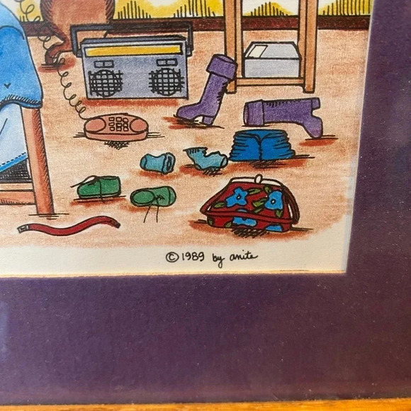 VTG 1989 Cowboy Chuck Co Another Creation By Anita Massini-Brown Picture People - Picture 4 of 6